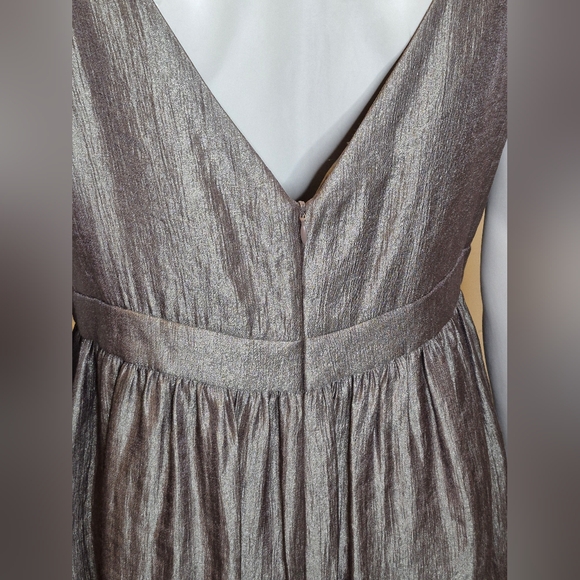 Elegant metallic/Pewter dress - Picture 8 of 13